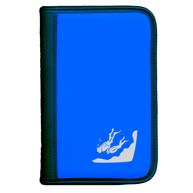 sub-book B-Ware, blau, mit Innenteil, Taucherpaar